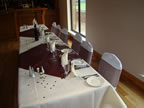 Chair Cover Hire Chocolate Sash